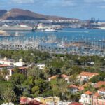 Muelle deportivo en Canarias