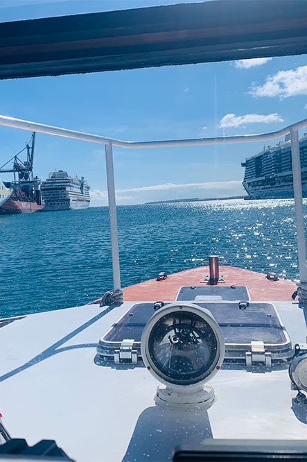 Vista desde barco